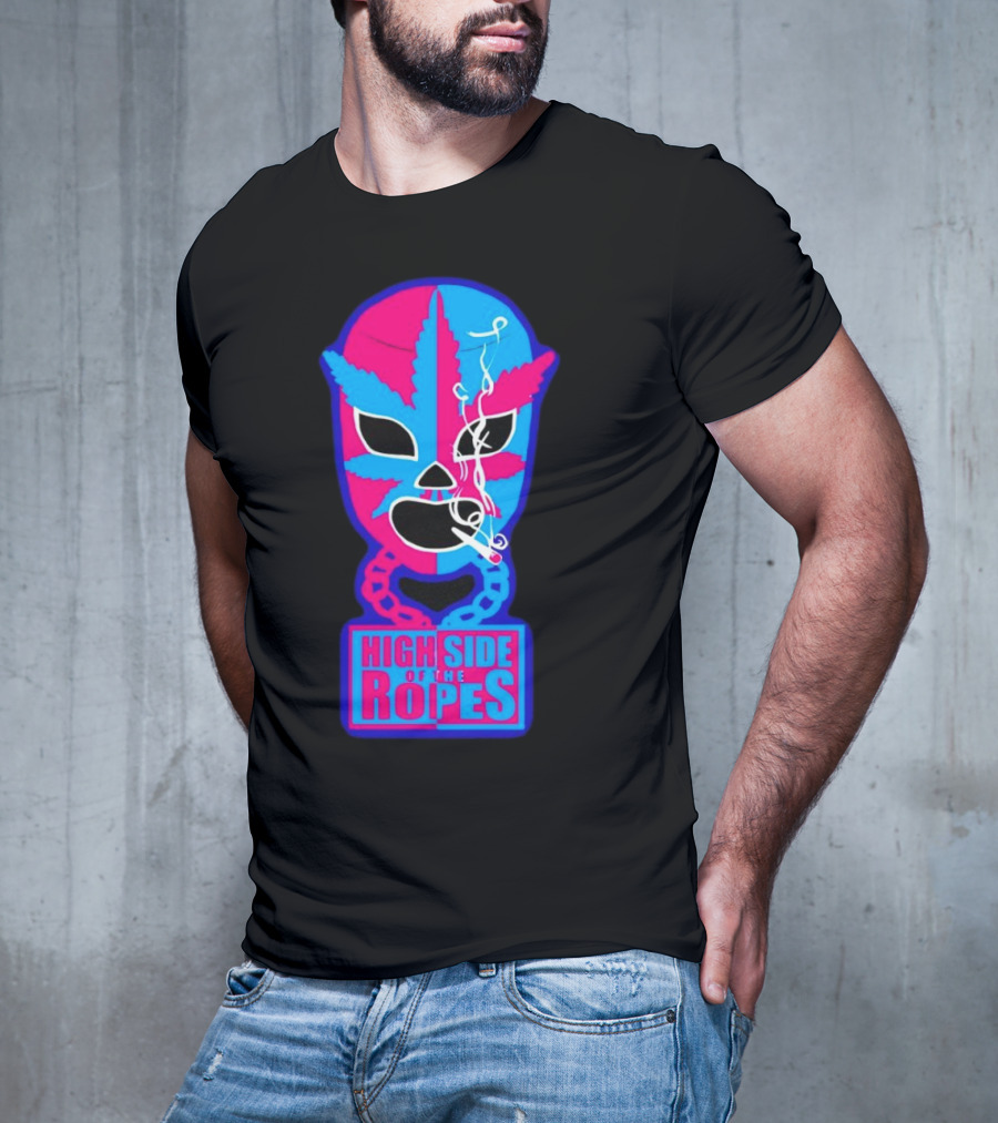 High Side Of The Ropes Karnival Of Kush Mask Smoke Chain T-Shirt