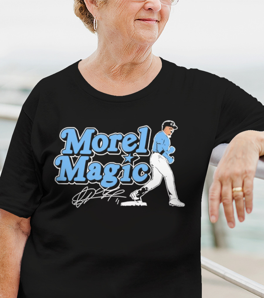 Morel Magic Christopher Morel Tampa Bay Rays Signature T-Shirt