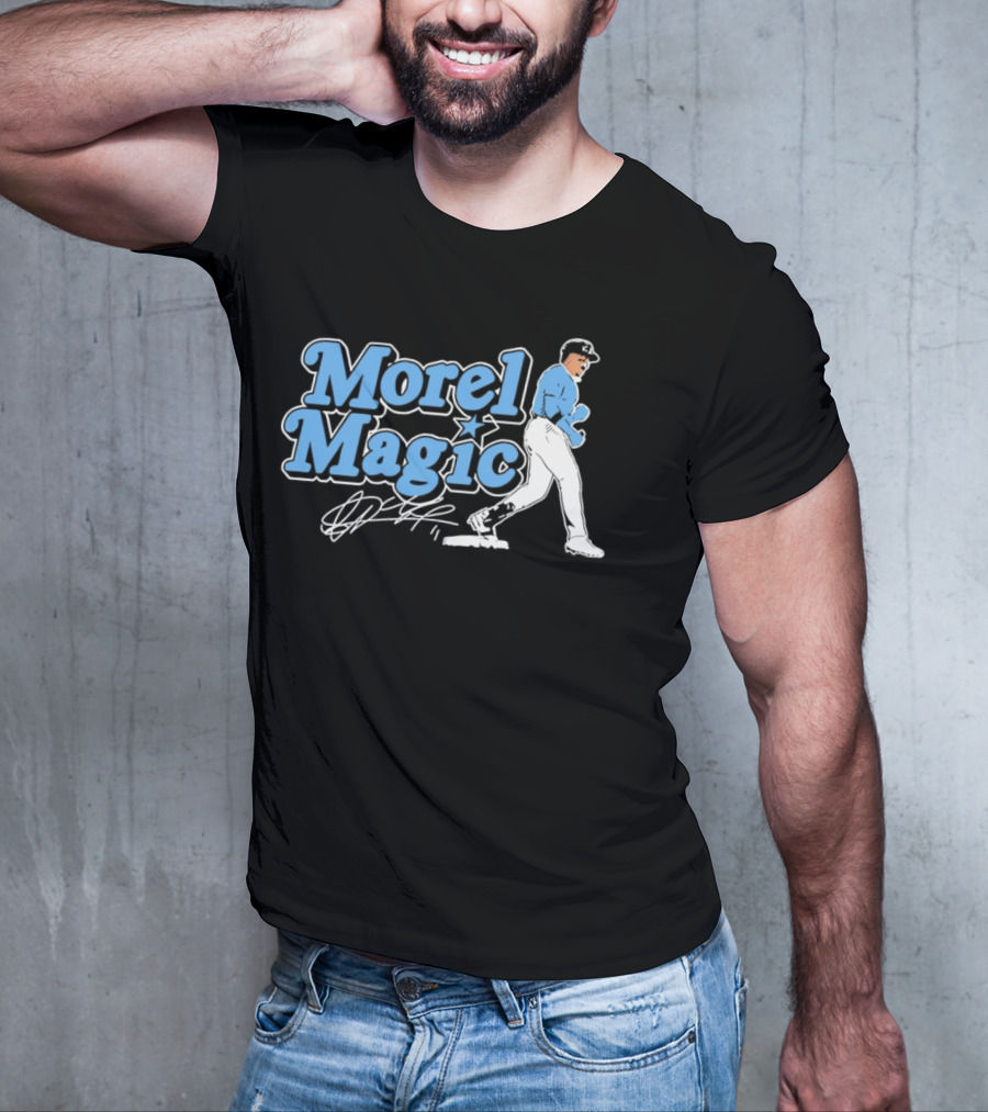 Morel Magic Christopher Morel Tampa Bay Rays Signature T-Shirt