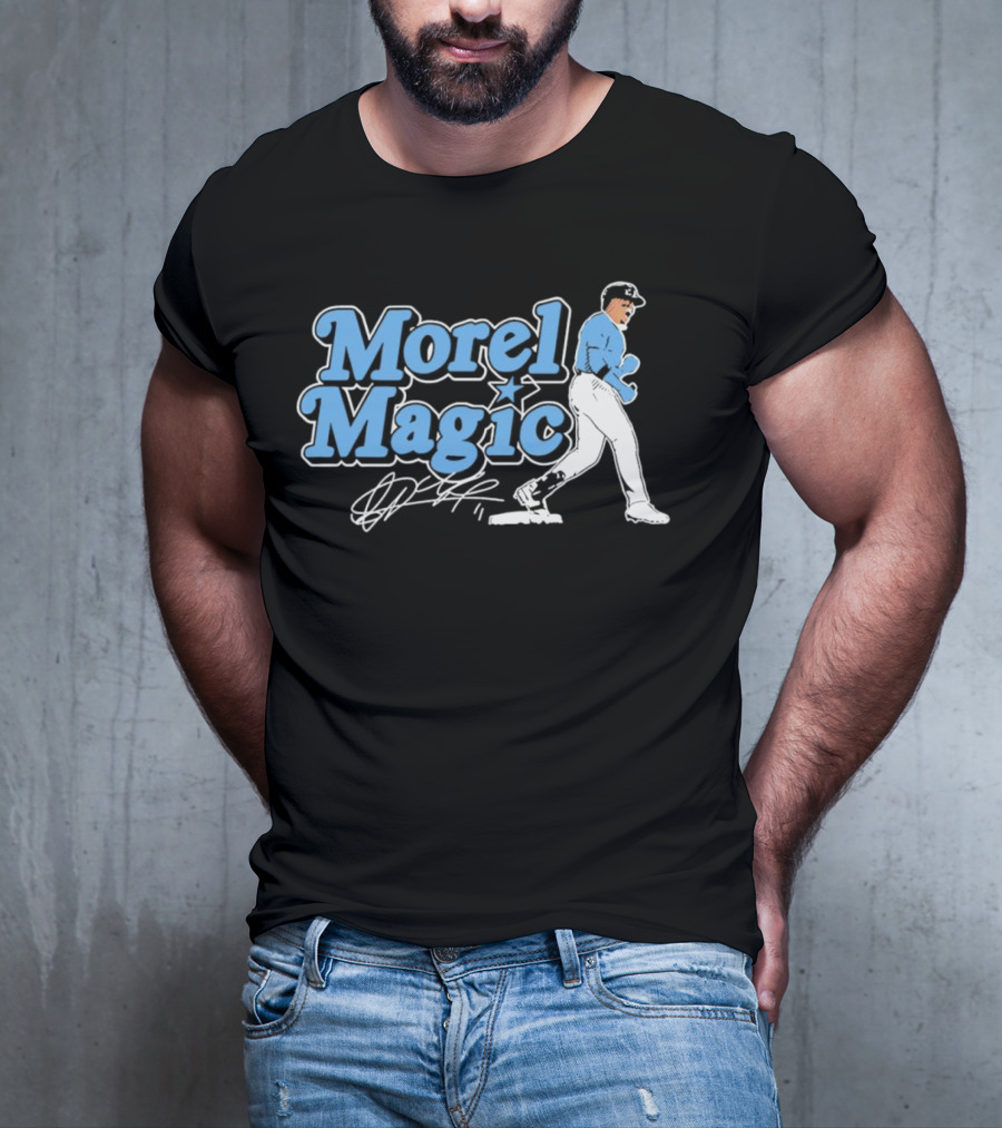 Morel Magic Christopher Morel Tampa Bay Rays Signature T-Shirt