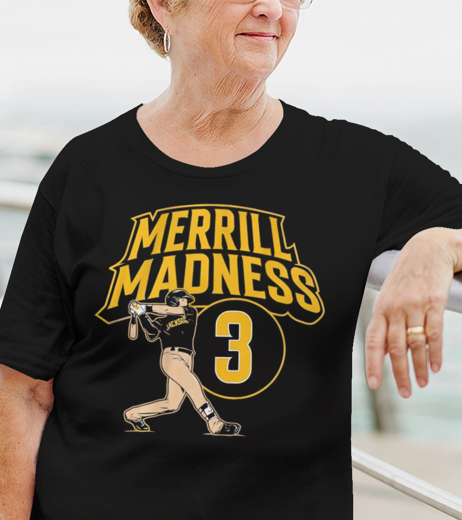 Merrill Madness 3 Jackson San Diego Padres T-Shirt