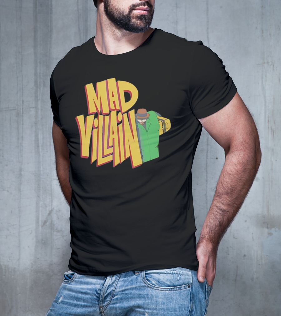 Mad Villain Lurk Mystery Figure In Green Trench Coat And Hat T-Shirt