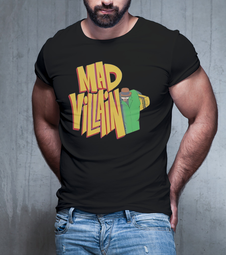 Mad Villain Lurk Mystery Figure In Green Trench Coat And Hat T-Shirt