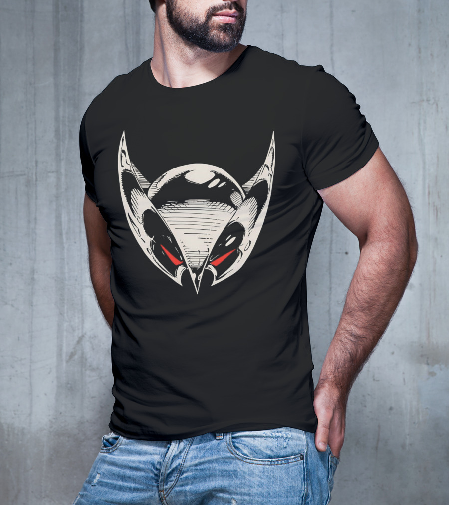 Shadowhawk Comic Mask T-Shirt