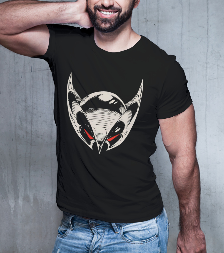 Shadowhawk Comic Mask T-Shirt