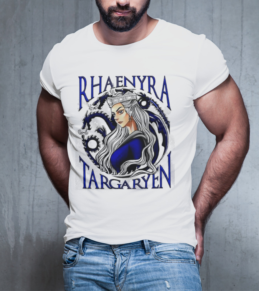 Rhaenyra Targaryen Dragon Emblem Royalty T-Shirt