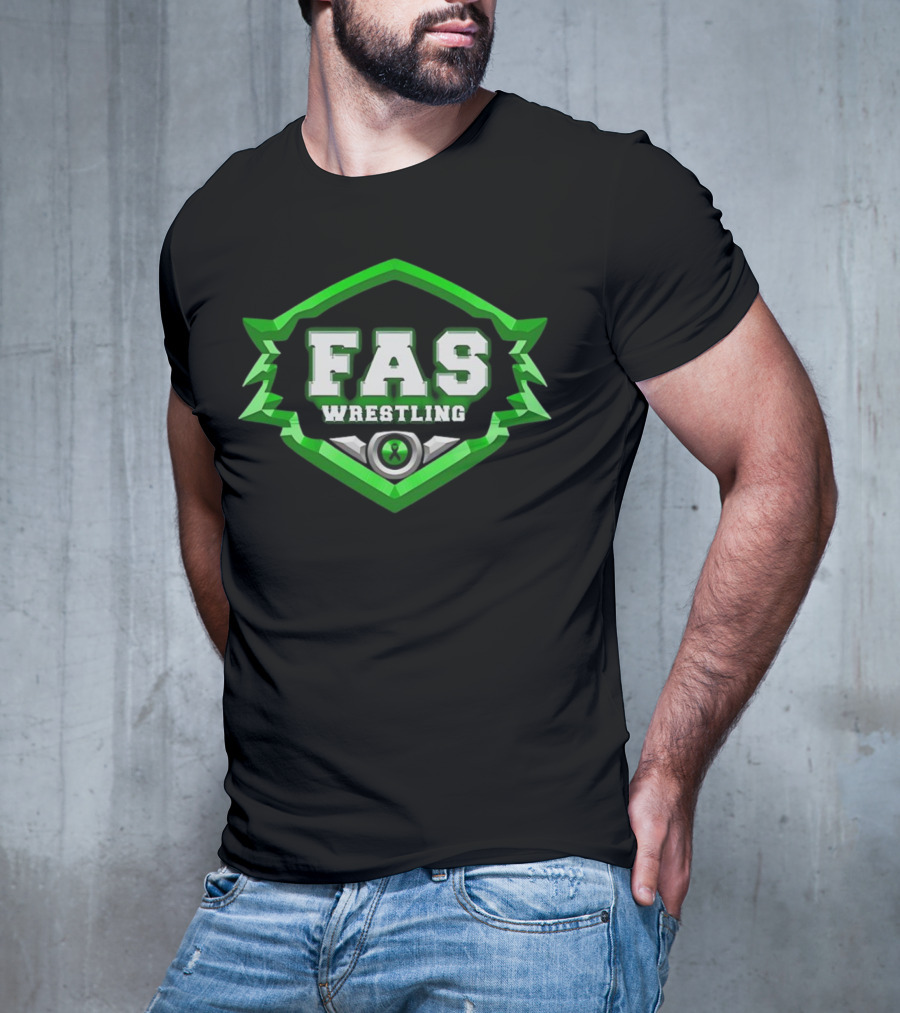 FAS Wrestling Fight Against Suicide T-Shirt