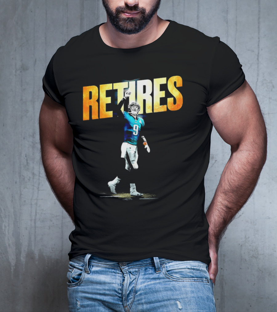Philadelphia Eagles Nick Foles 9 Retires T-Shirt