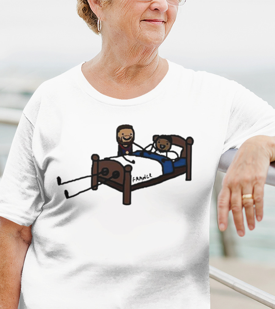 Steph Say Night Night Fanice Basketball Themed Bedtime Scene T-Shirt