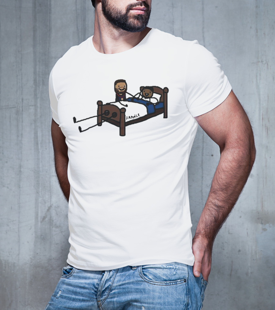 Steph Say Night Night Fanice Basketball Themed Bedtime Scene T-Shirt