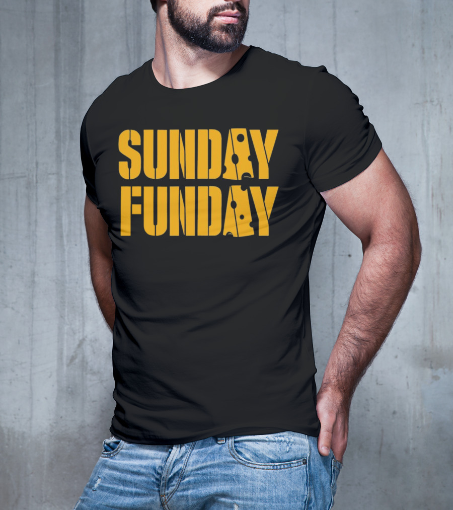 Green Bay Packers Cheesy Sunday Funday T-Shirt