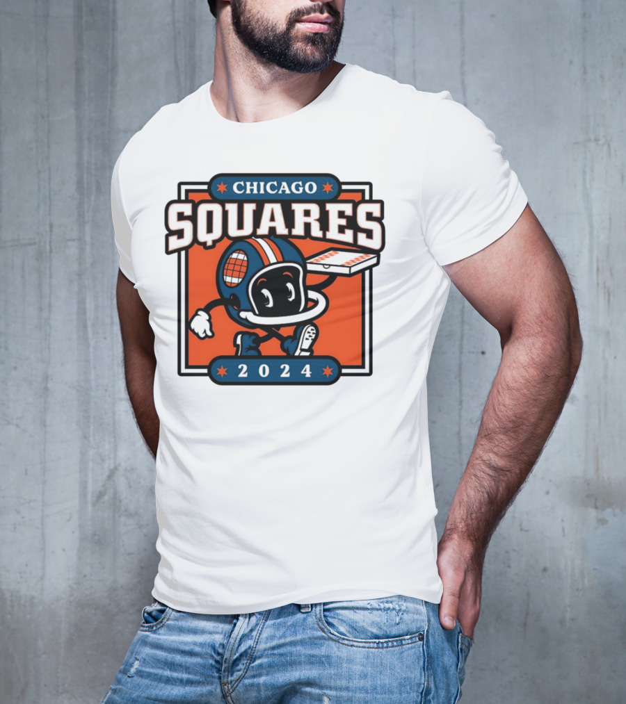 CHICAGO BEARS SQUARES T-Shirt