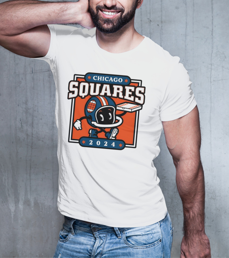 CHICAGO BEARS SQUARES T-Shirt