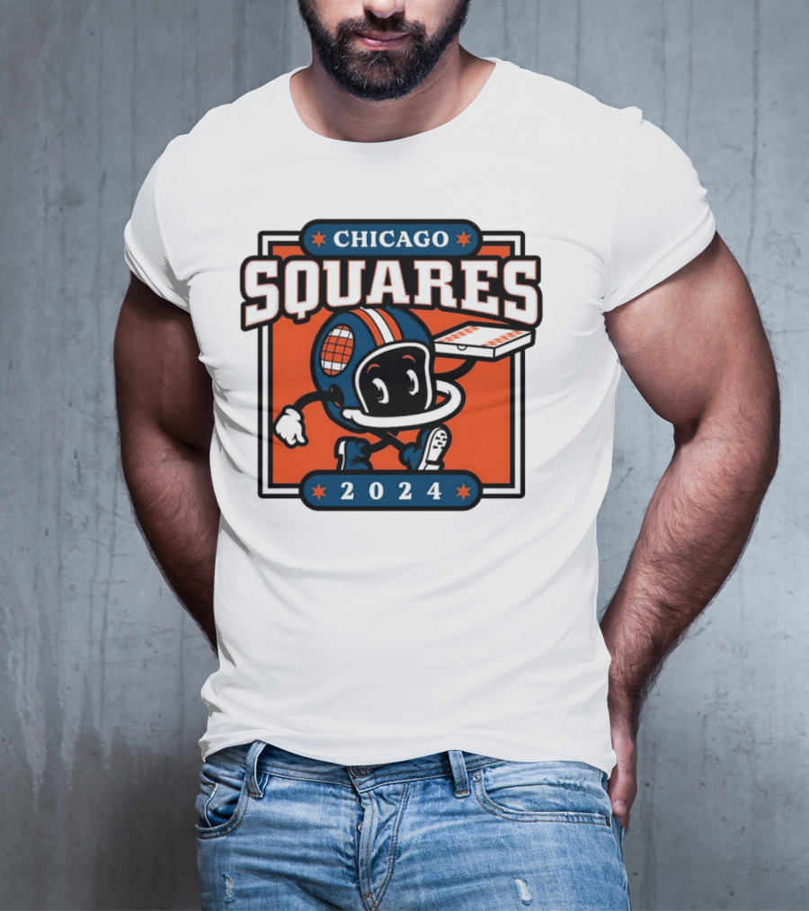 CHICAGO BEARS SQUARES T-Shirt