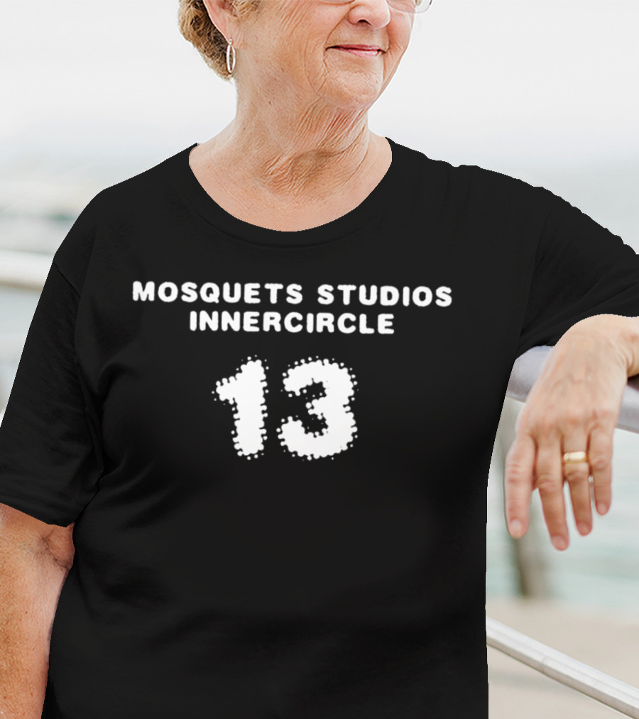 Mosquets Studios Innercircle 13 Bold Number 13 T-Shirt