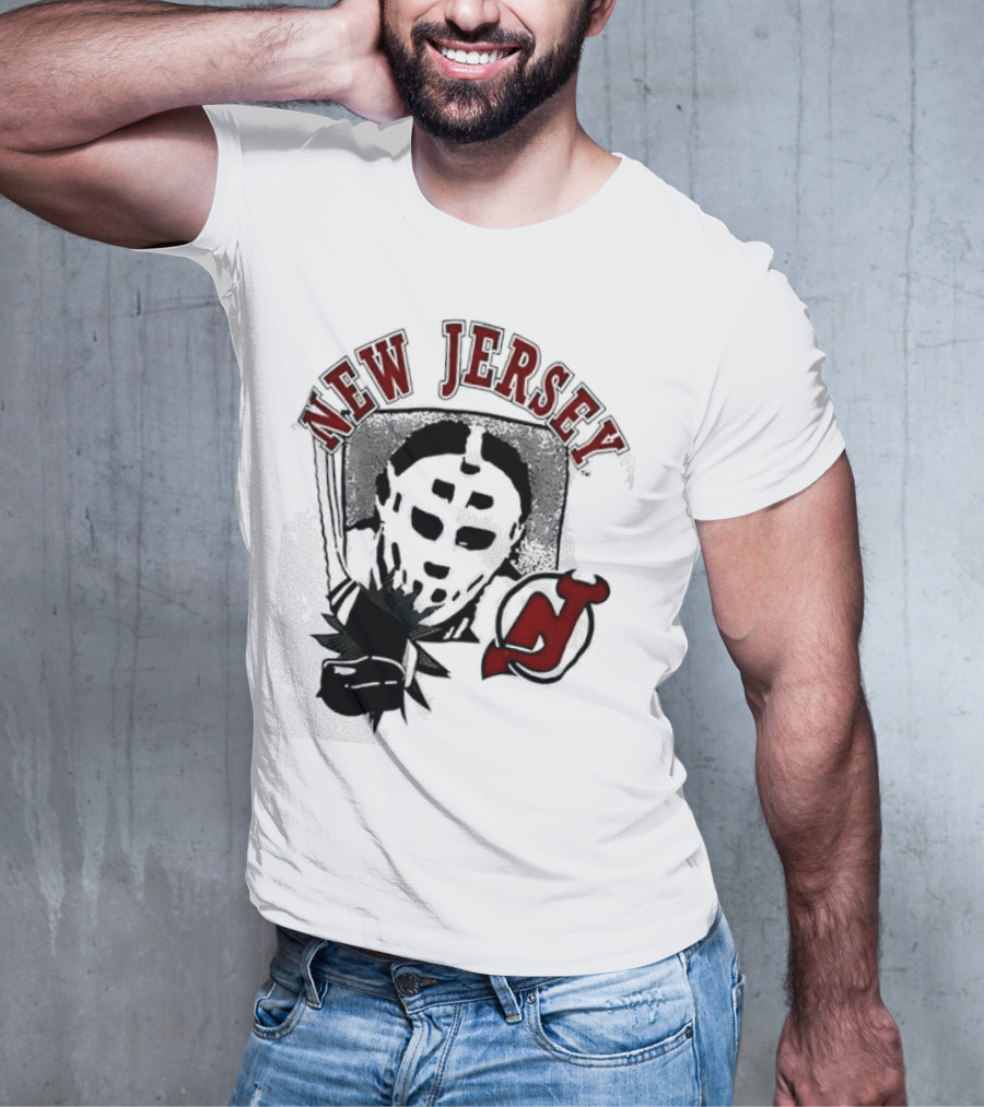 New Jersey Devils Retro Goalie Mask T-Shirt