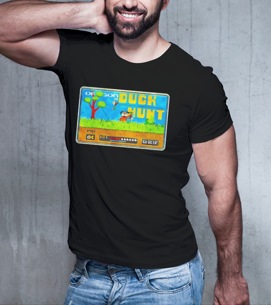 OREGON GAMEDAY DUCK HUNT GO BLUE T-Shirt