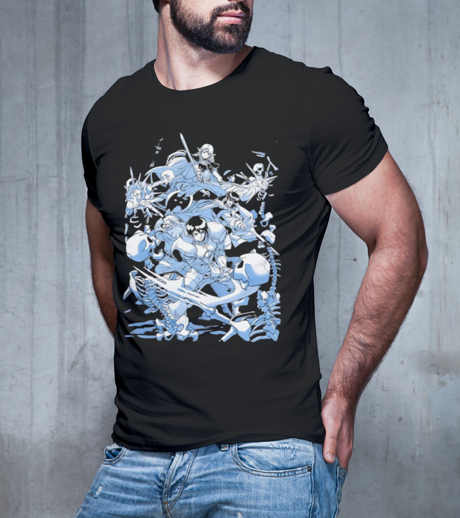 Record Of Lodoss War Party Formed Heroic Fantasy Battle T-Shirt