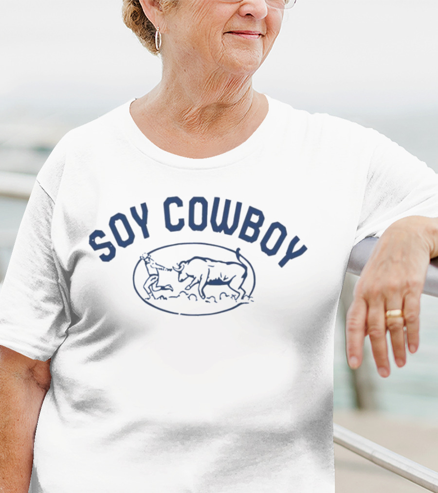 Soy Cowboy Bull And Cowboy Lassoing T-Shirt