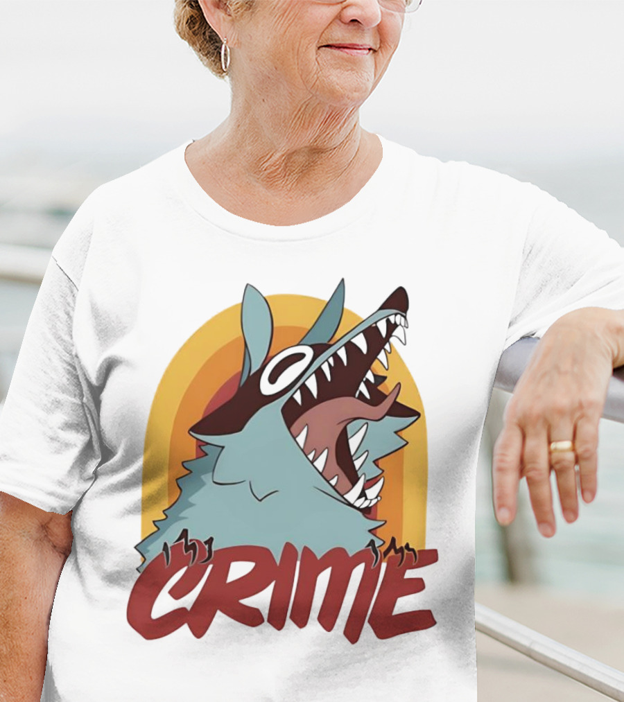 Kay Powell Wolf Crime T-Shirt