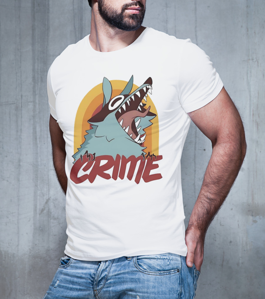 Kay Powell Wolf Crime T-Shirt