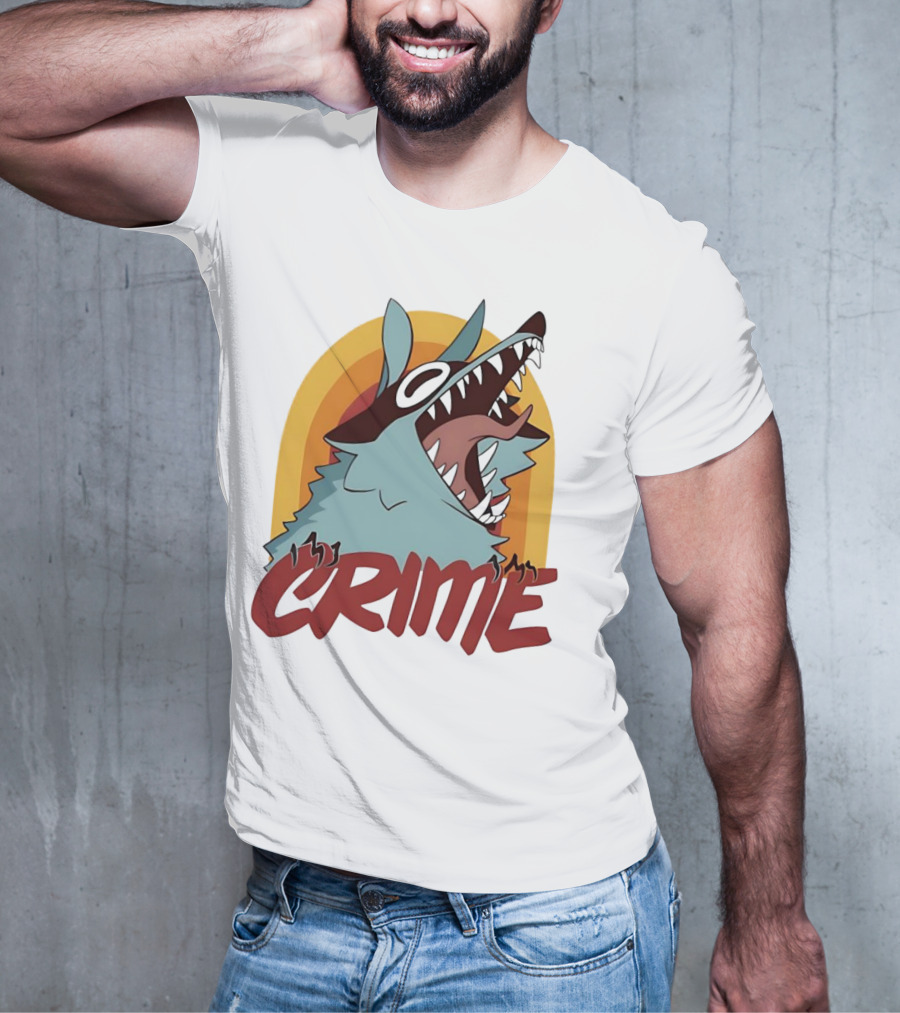 Kay Powell Wolf Crime T-Shirt