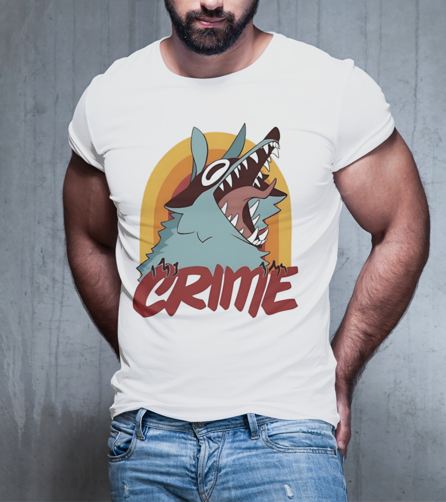 Kay Powell Wolf Crime T-Shirt