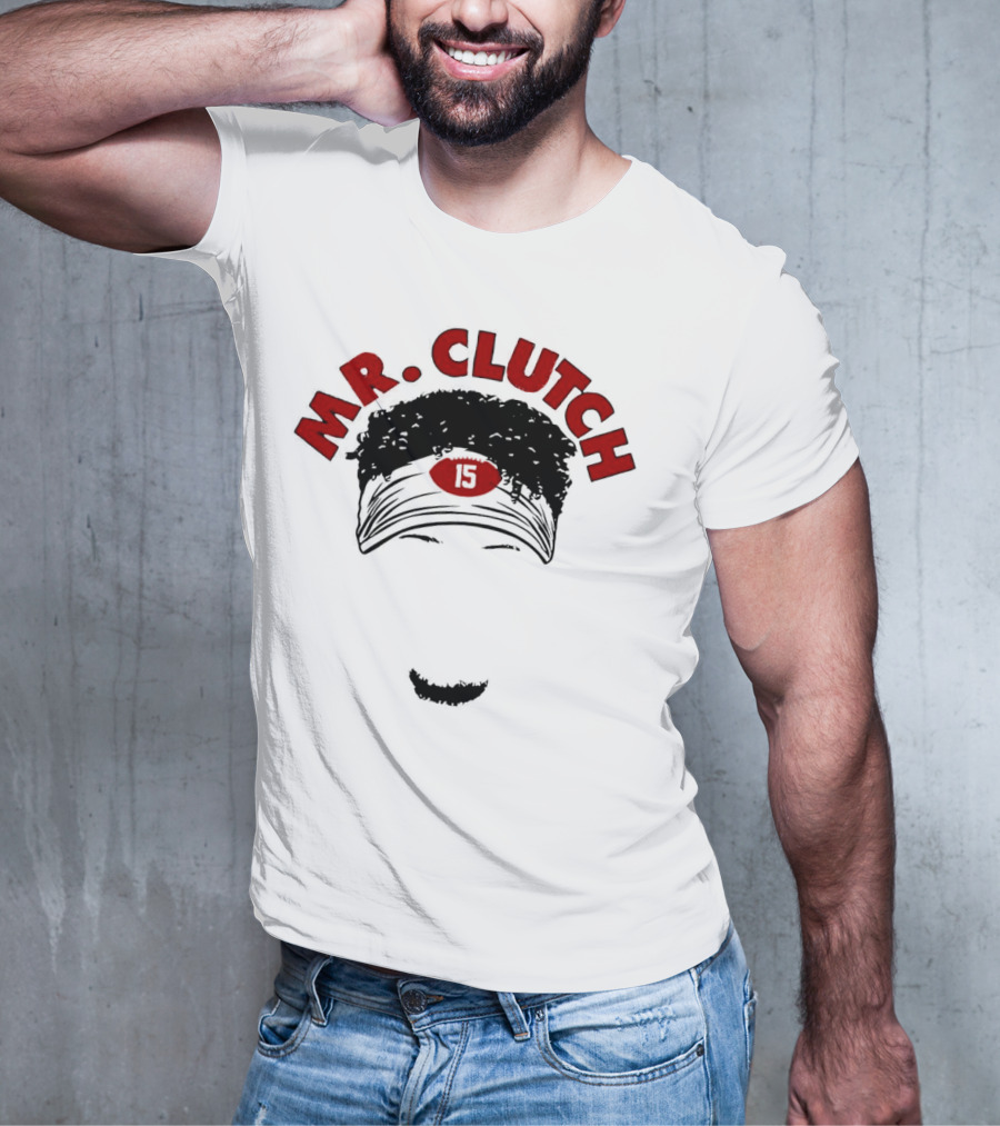 M.R. Clutch 15 Kansas City Chiefs Patrick Mahomes T-Shirt