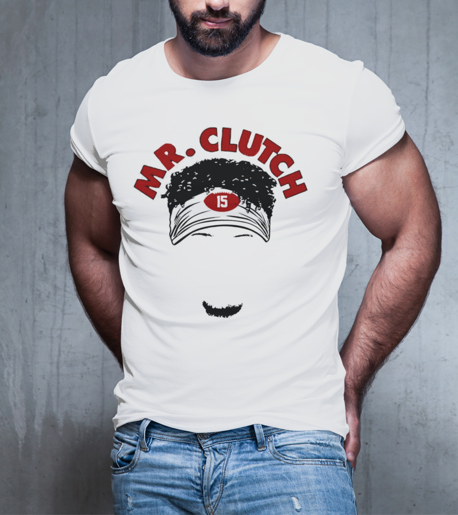 M.R. Clutch 15 Kansas City Chiefs Patrick Mahomes T-Shirt