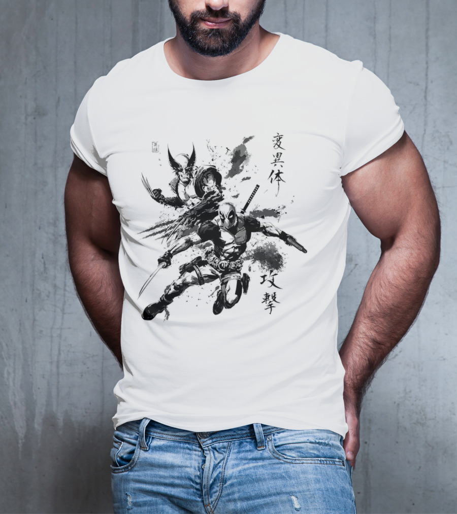 Deadpool Wolverine T-Shirt