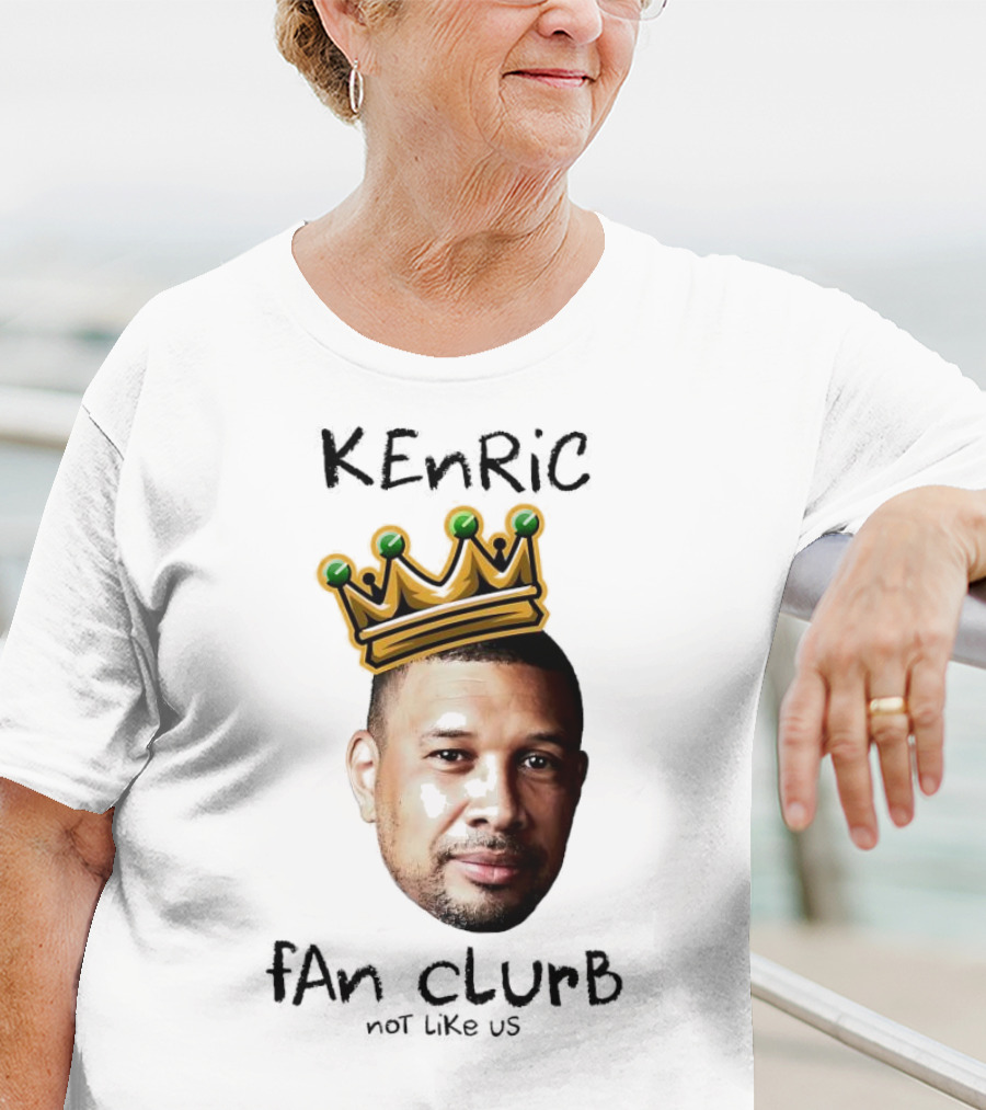 Kenric Fan Club Not Like Us With Crown T-Shirt