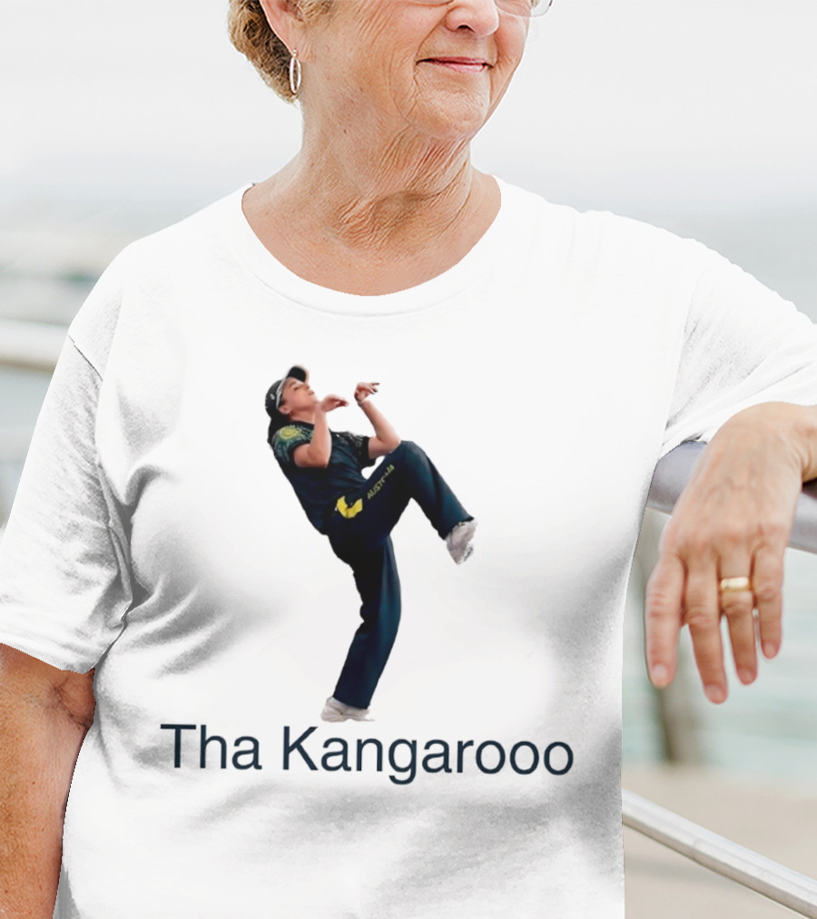 Tha Kangarooo Australian Breakdance Raygun T-Shirt