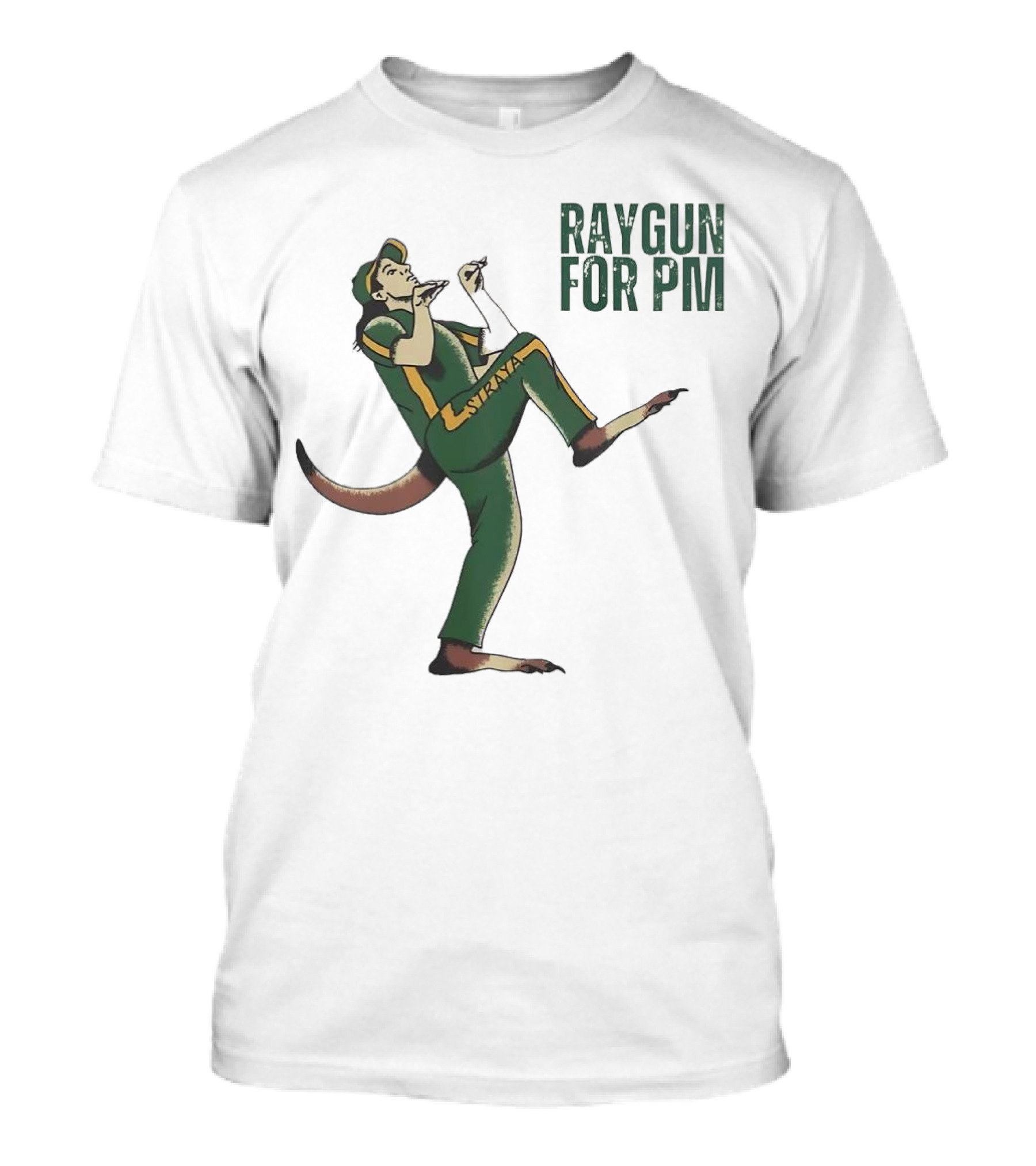 RAYGUN FOR PM Cricketer Playing Instrument T-Shirt