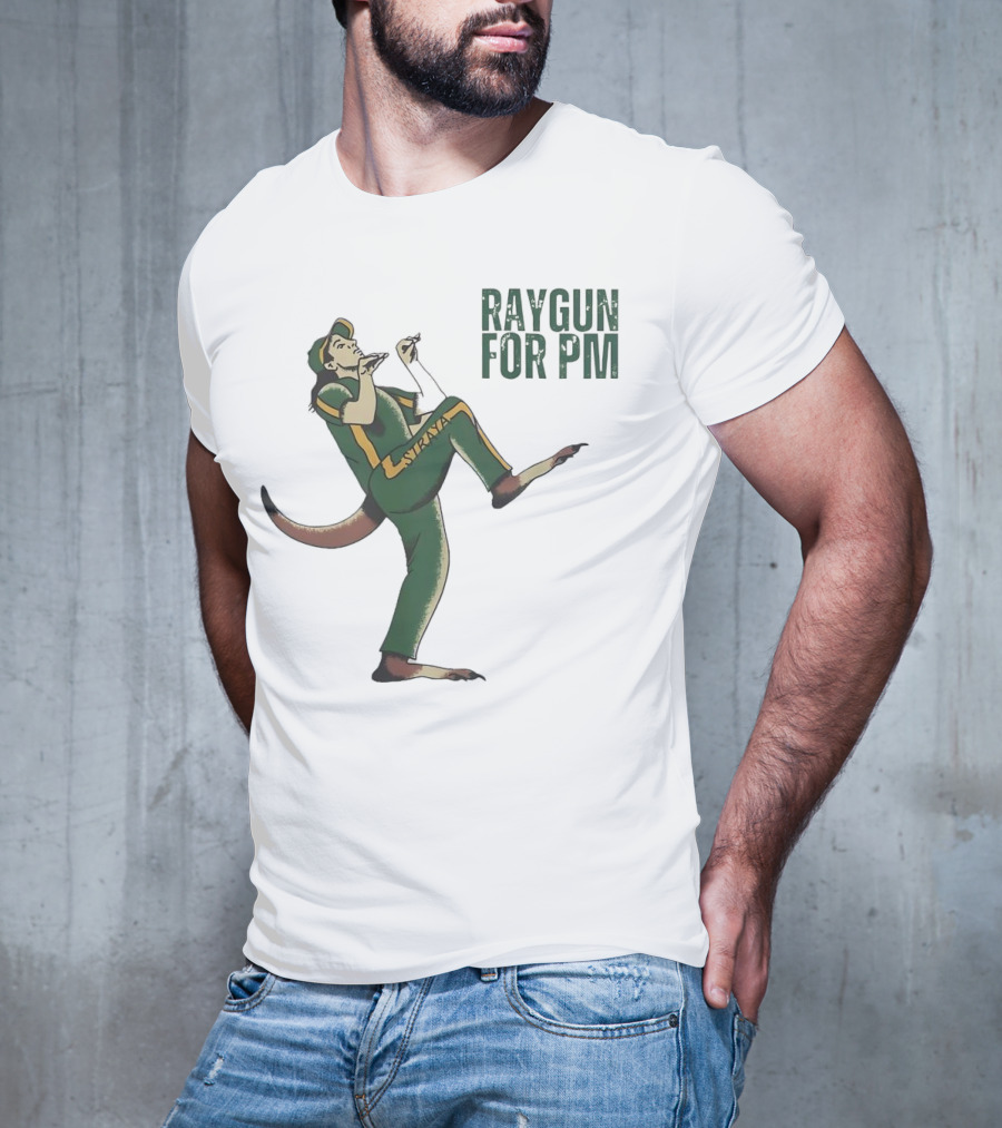 RAYGUN FOR PM Cricketer Playing Instrument T-Shirt