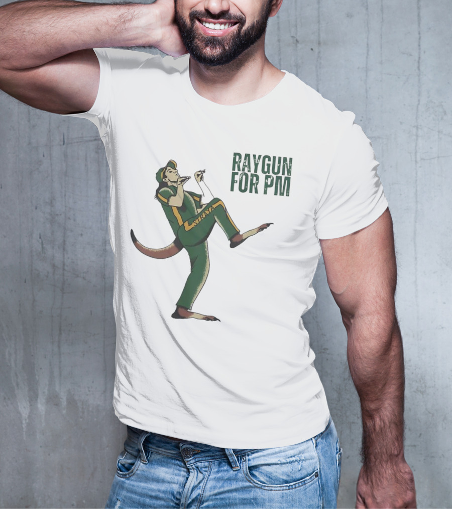 RAYGUN FOR PM Cricketer Playing Instrument T-Shirt