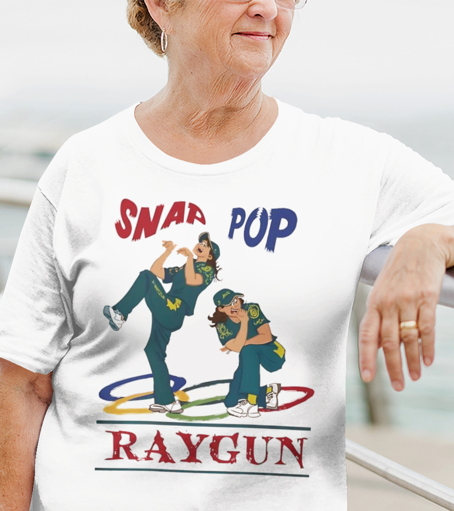 RAYGUN Snap Pop Breakdancer Olympic Paris T-Shirt