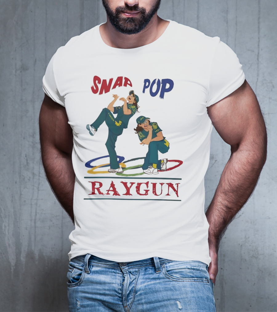 RAYGUN Snap Pop Breakdancer Olympic Paris T-Shirt