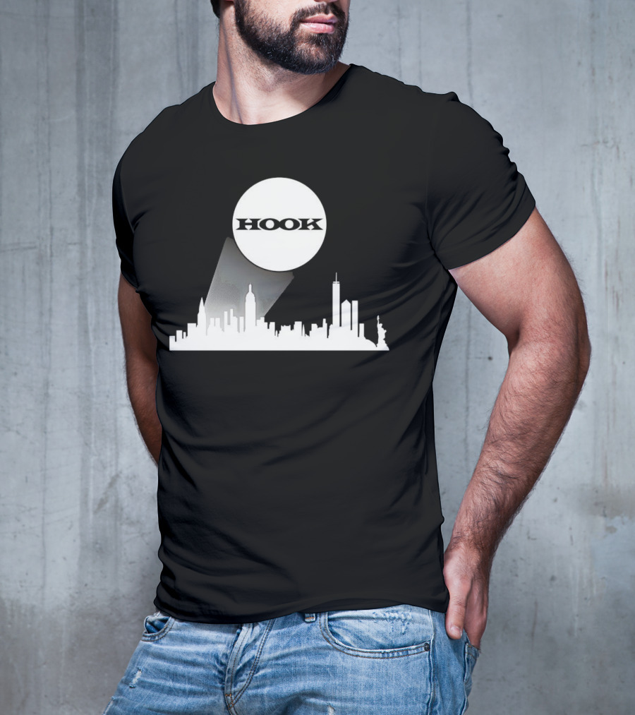 AEW Hook Signal Skyline New York City T-Shirt