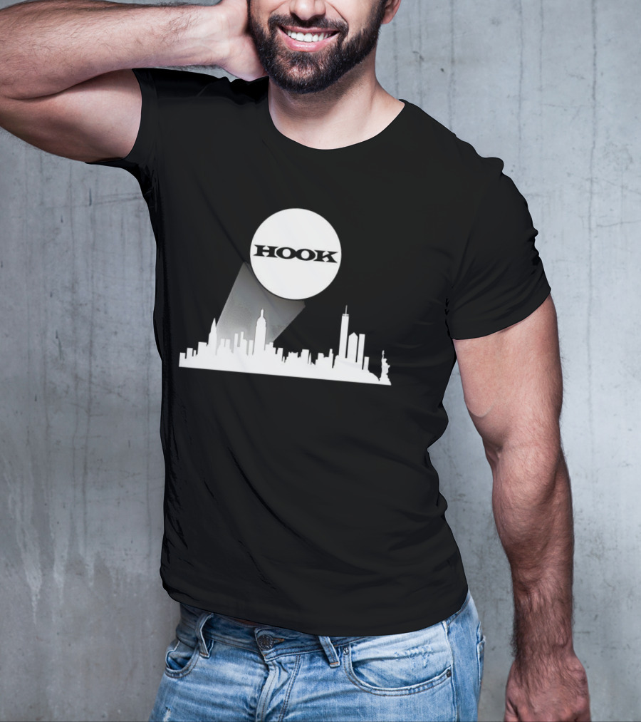 AEW Hook Signal Skyline New York City T-Shirt