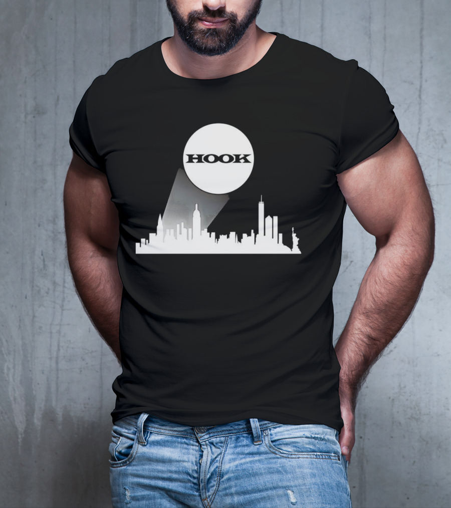 AEW Hook Signal Skyline New York City T-Shirt