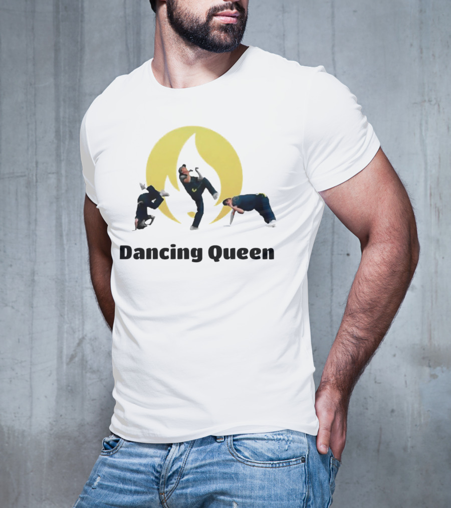 Australia Raygun Dancing Queen Breakdancing Moves T-Shirt