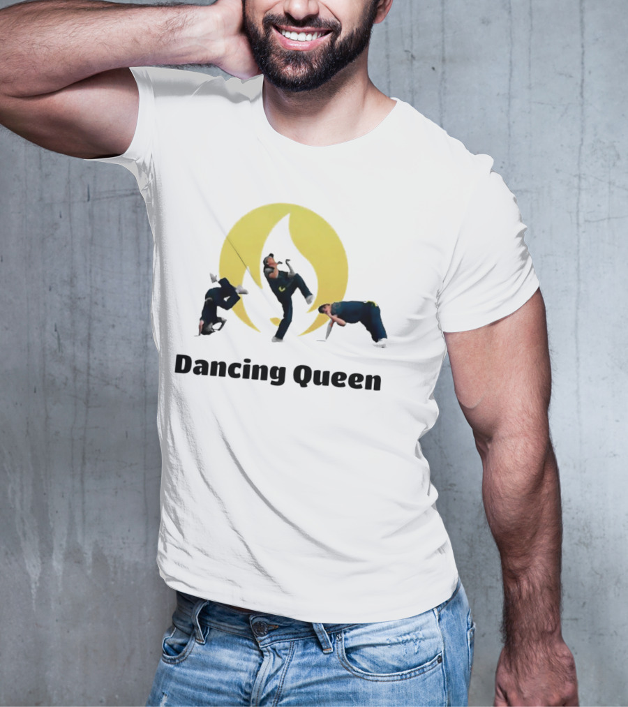 Australia Raygun Dancing Queen Breakdancing Moves T-Shirt