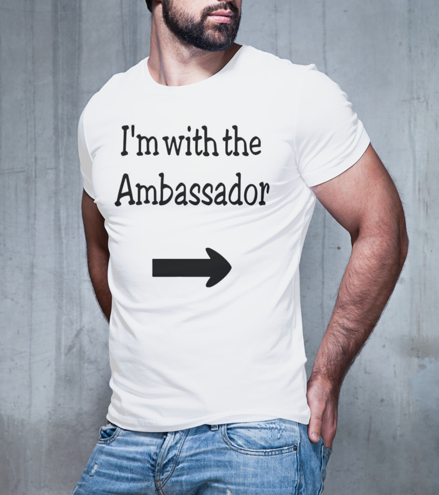 Callista Gingrich I'm With The Ambassador Arrow T-Shirt