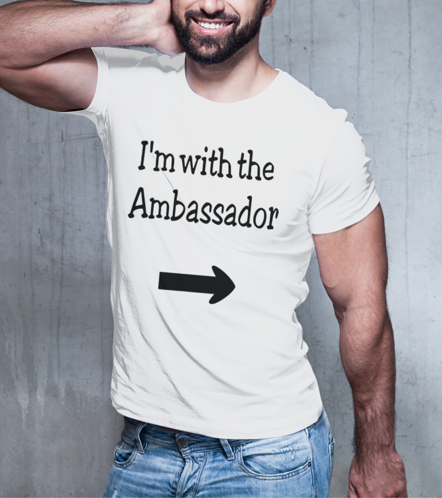 Callista Gingrich I'm With The Ambassador Arrow T-Shirt