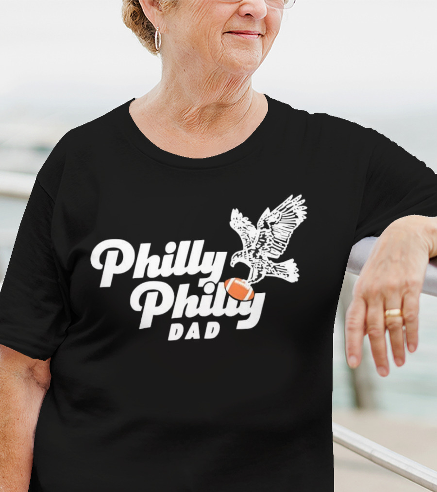 Philly Philly Dad Football Eagle Nick Foles T-Shirt