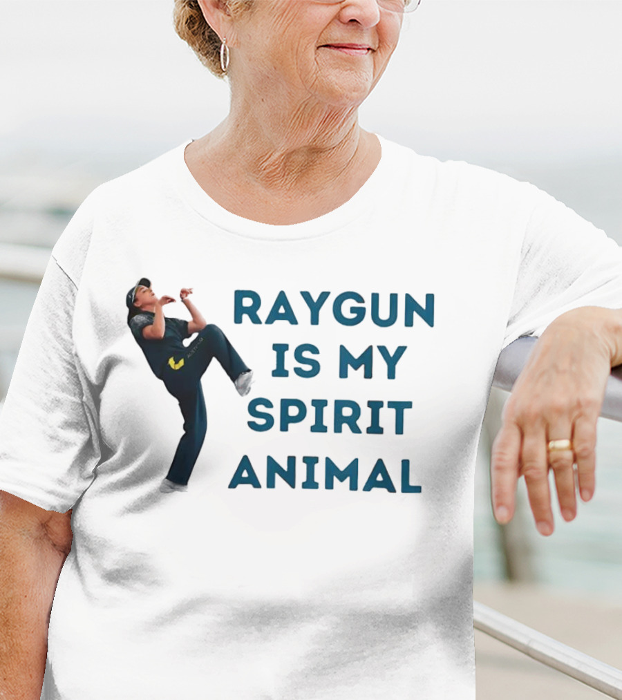 Raygun Is My Spirit Animal Breakdancing T-Shirt