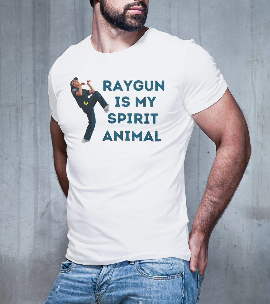 Raygun Is My Spirit Animal Breakdancing T-Shirt