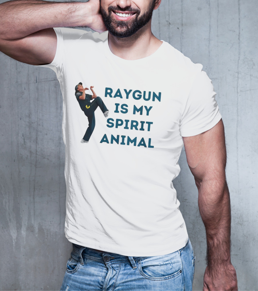 Raygun Is My Spirit Animal Breakdancing T-Shirt