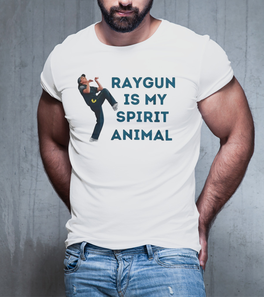 Raygun Is My Spirit Animal Breakdancing T-Shirt