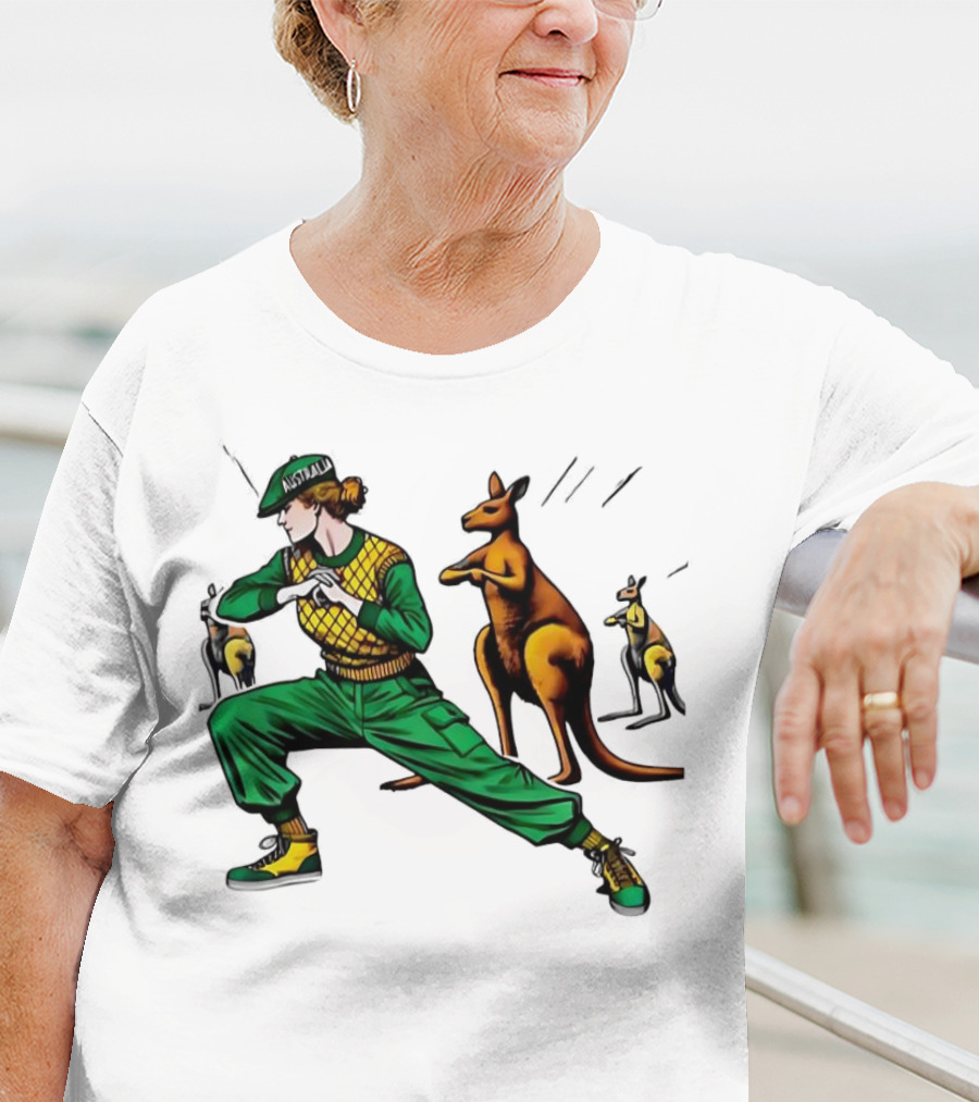 Breakdancing With Kangaroo At Olympics T-Shirt